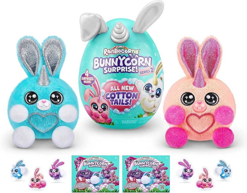 RAINBOCORNS pliušinis žaislas su aksesuarais Bunnycorn, 2 serija, 9280