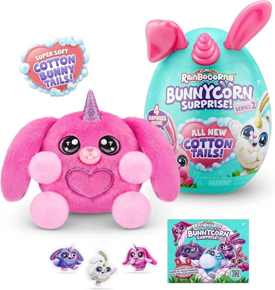RAINBOCORNS pliušinis žaislas su aksesuarais Bunnycorn, 2 serija, 9280