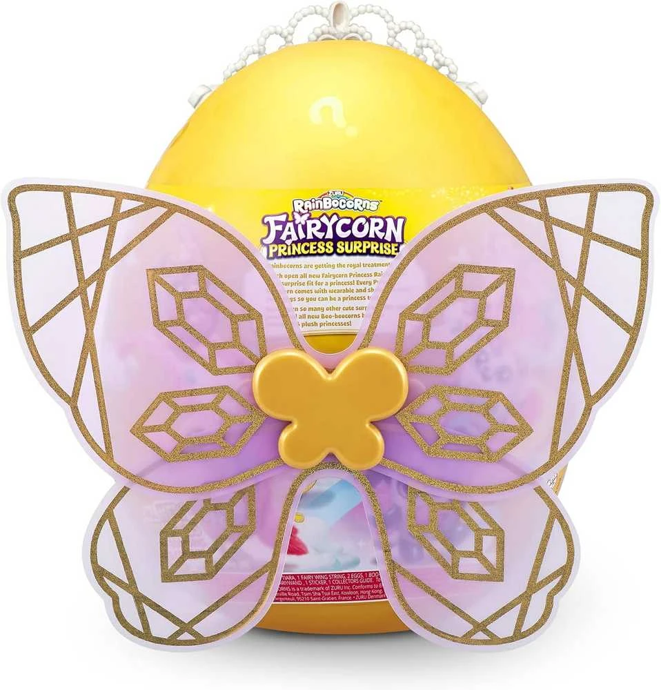 RAINBOCORNS pliušinis žaislas su aksesuarais Fairycorn Princess, 6 serija, 9281