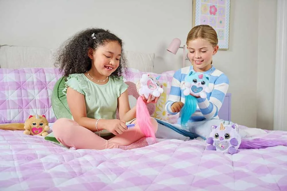 RAINBOCORNS pliušinis žaislas su aksesuarais Kittycorn Surprise, 3 serija, asort., 92104