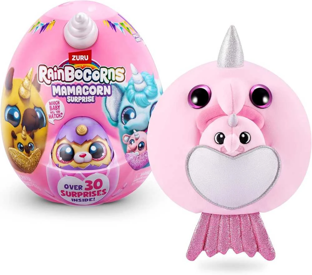 RAINBOCORNS pliušinis žaislas su aksesuarais Mamacorn, asort., 92121