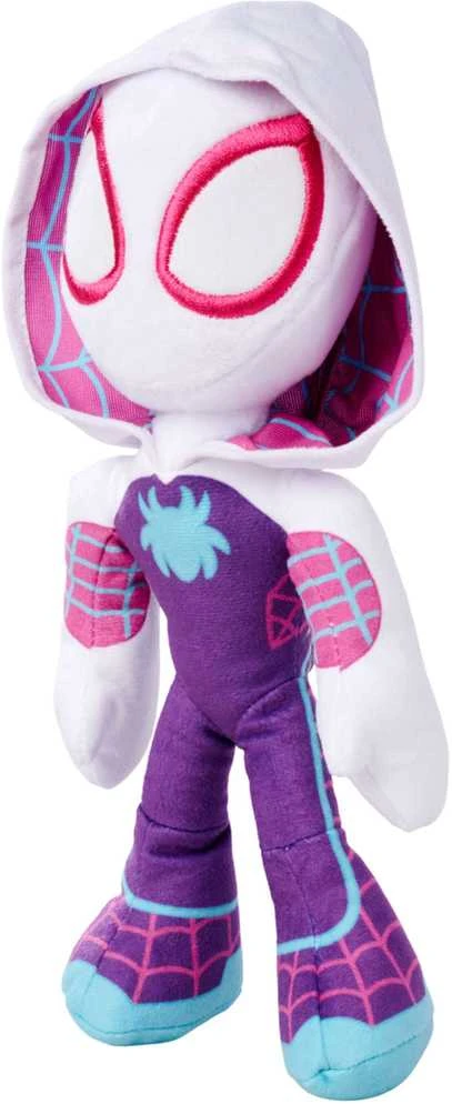 Mattel Spiderman Ghost Spider talismanas pliušinė žvakė tamsoje 25 cm Marvel