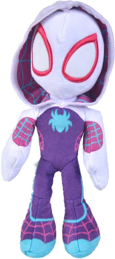Mattel Spiderman Ghost Spider talismanas pliušinė žvakė tamsoje 25 cm Marvel
