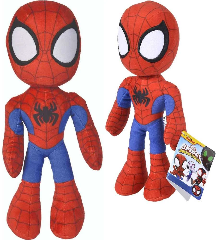 Mattel Pliušinis žaislas Simba Disney Marvel Spidey, mėlynas, 25 cm