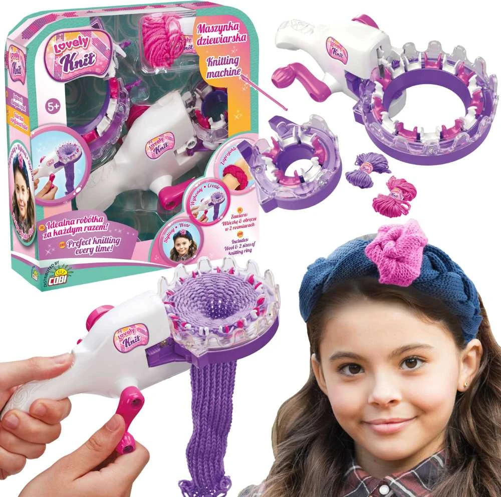 COBI LOVELY KNIT mezgimo mašina