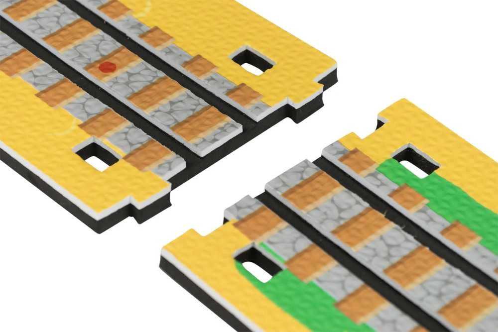 Prabangus 3D putplasčio kilimėlis „Park Dinozaurów“ – edukacinis rinkinys 61 elementas 3in1 Dino Park