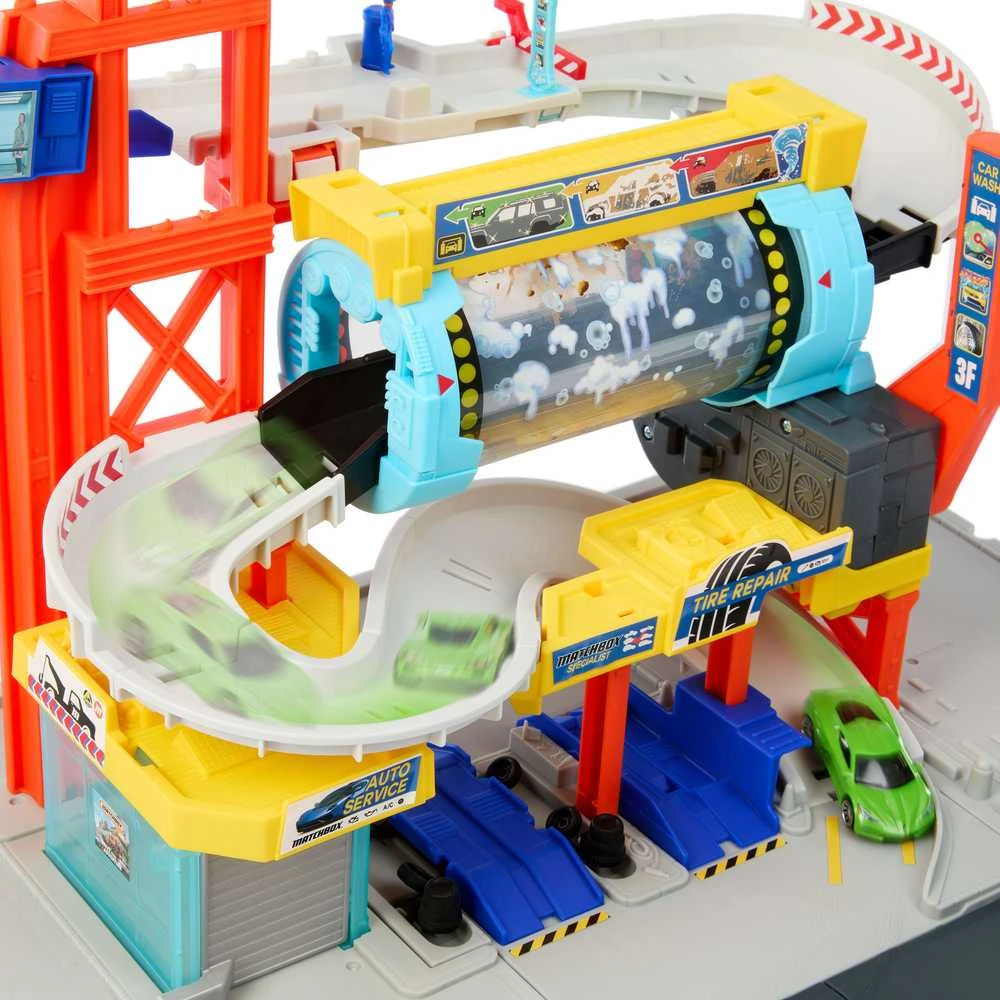 Mattel MATCHBOX tunelinė automobilių plovykla (JGB68)