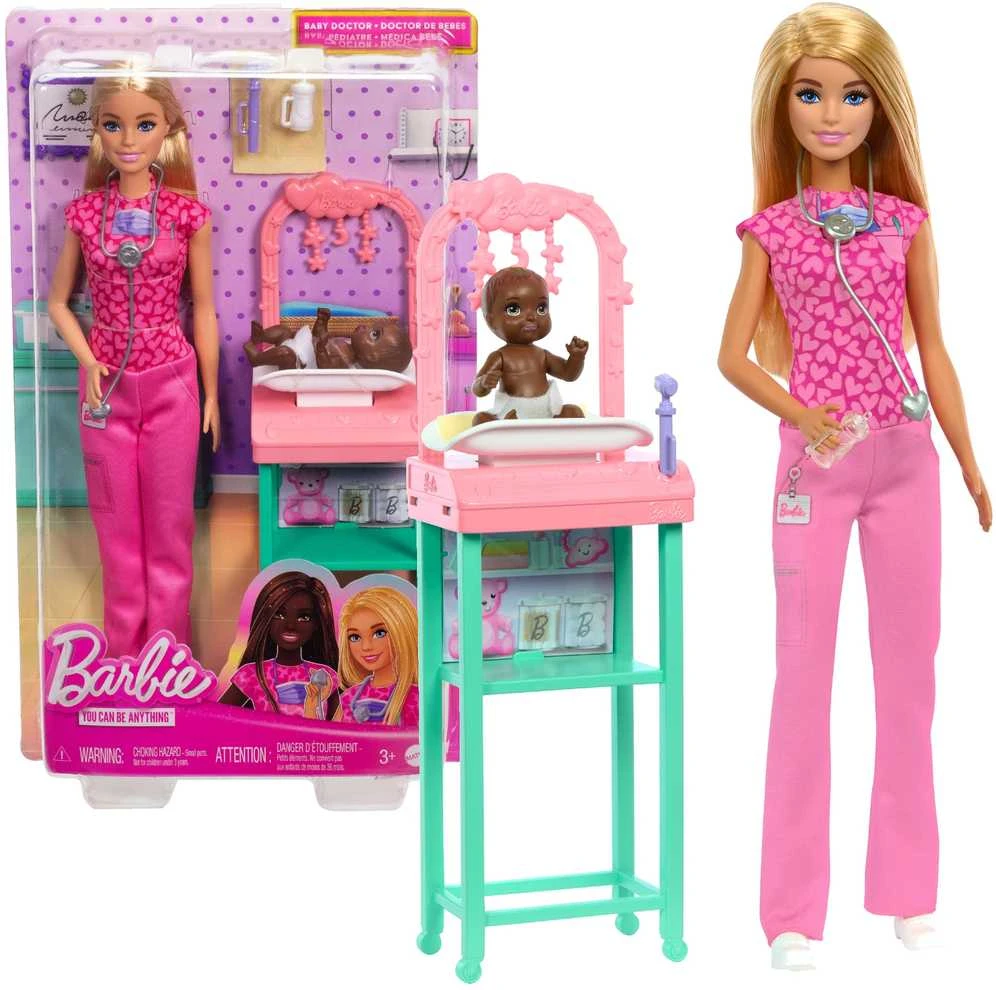 Mattel BARBIE lėlė gydytoja (JCR72)