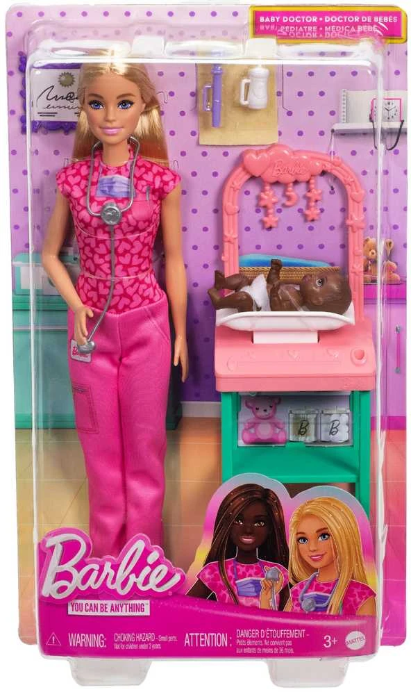 Mattel BARBIE lėlė gydytoja (JCR72)