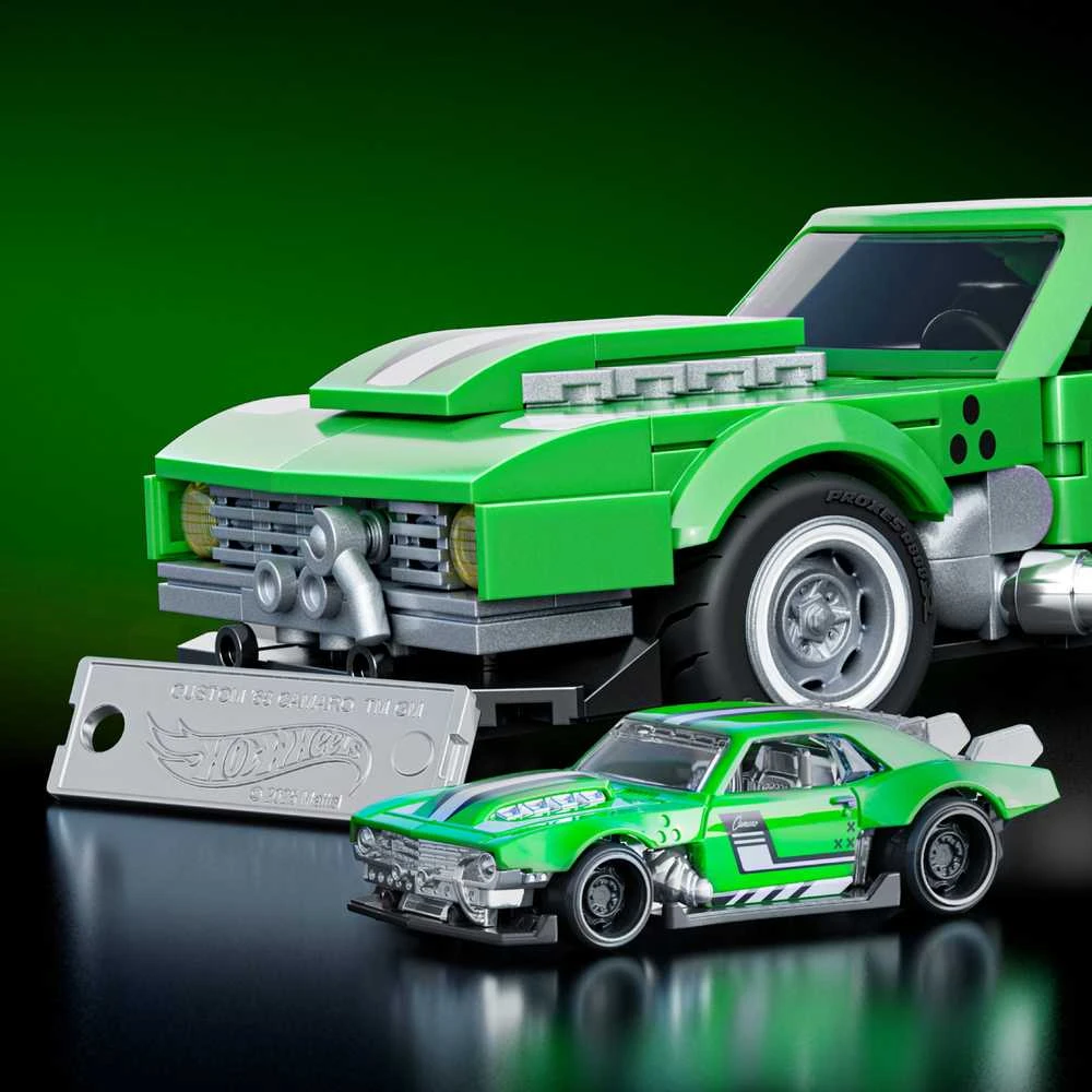 MATTEL BRICK SHOP HOT WHEELS konstruktorius – Speed Camaro (JFT16)