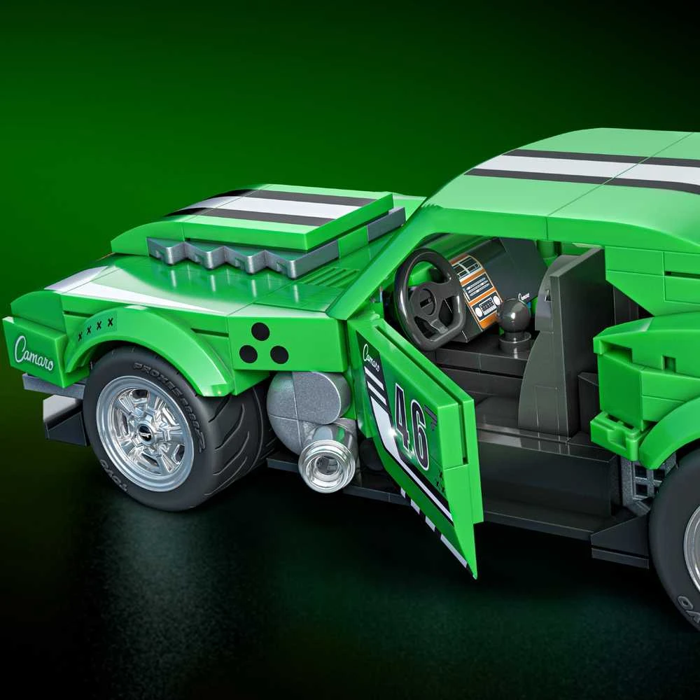 MATTEL BRICK SHOP HOT WHEELS konstruktorius – Speed Camaro (JFT16)