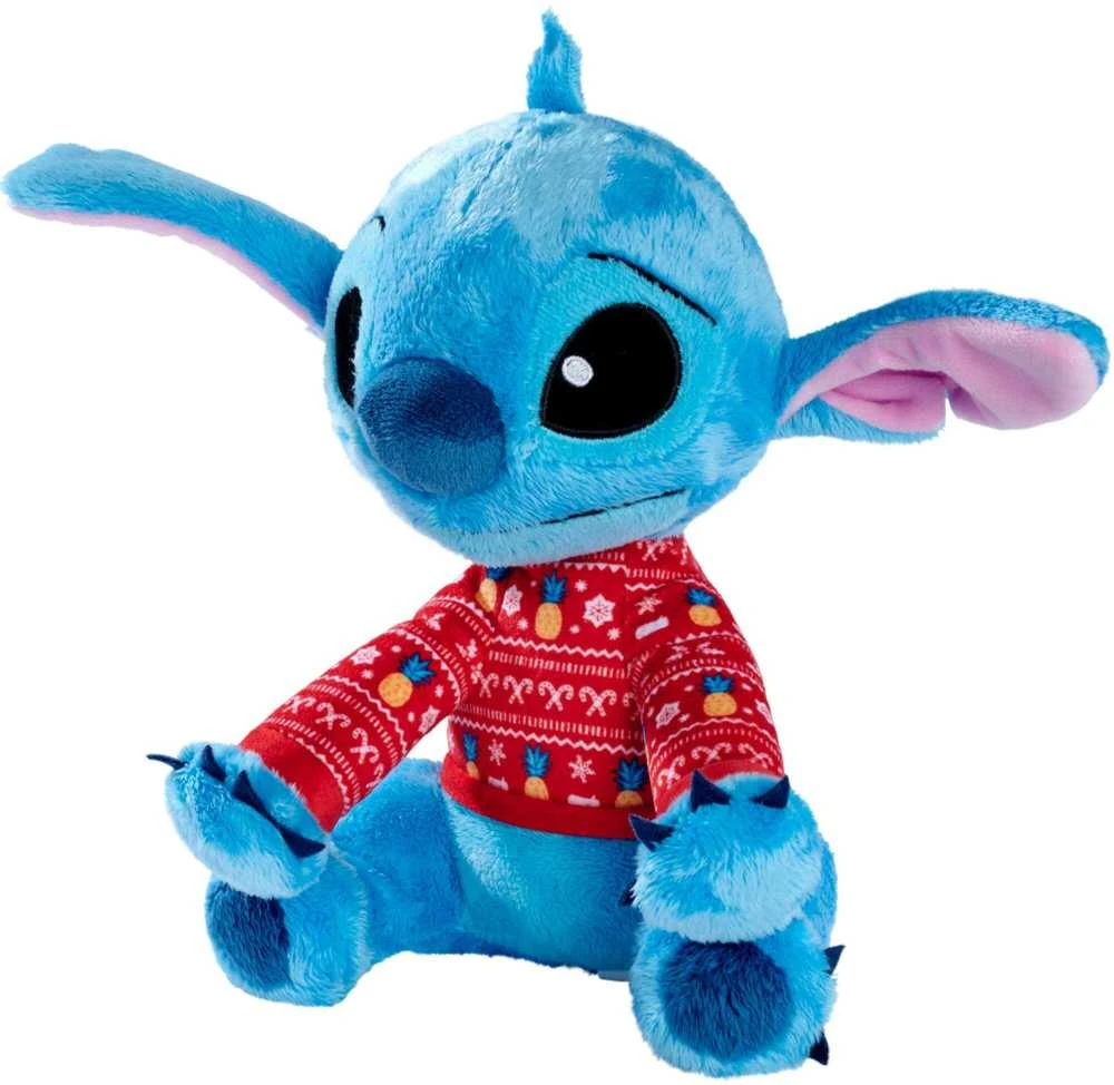 Mattel Simba Minkštas pliušinis Disney Stitch žaislas 25 cm žieminis
