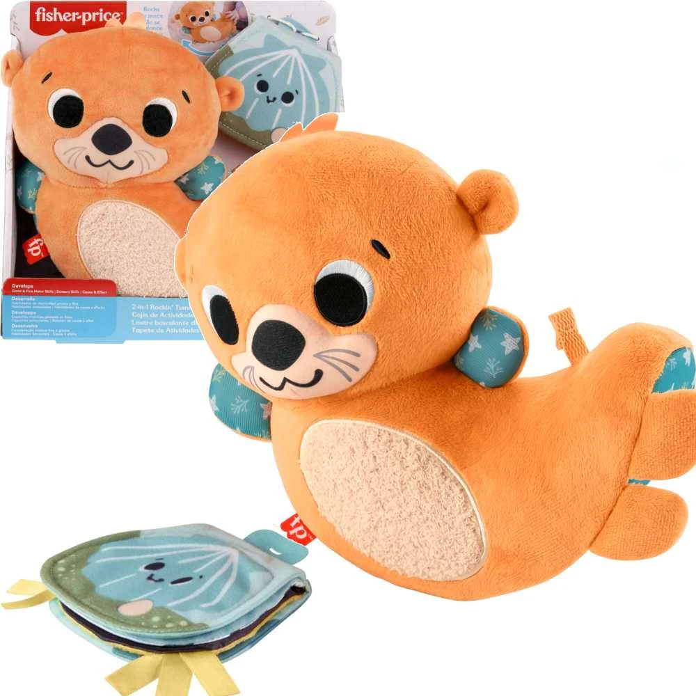 Mattel Fisher Price Sensimals veiklos pliušinis ūdras