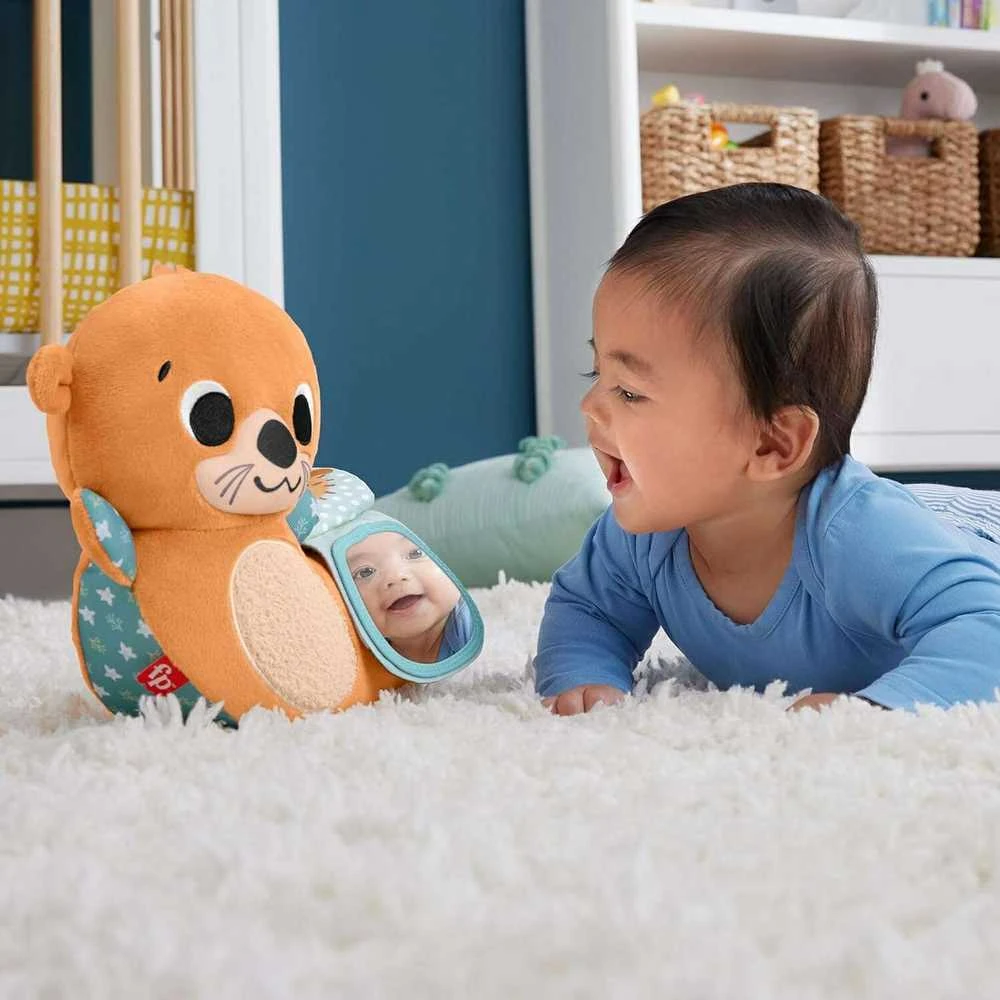 Mattel Fisher Price Sensimals veiklos pliušinis ūdras
