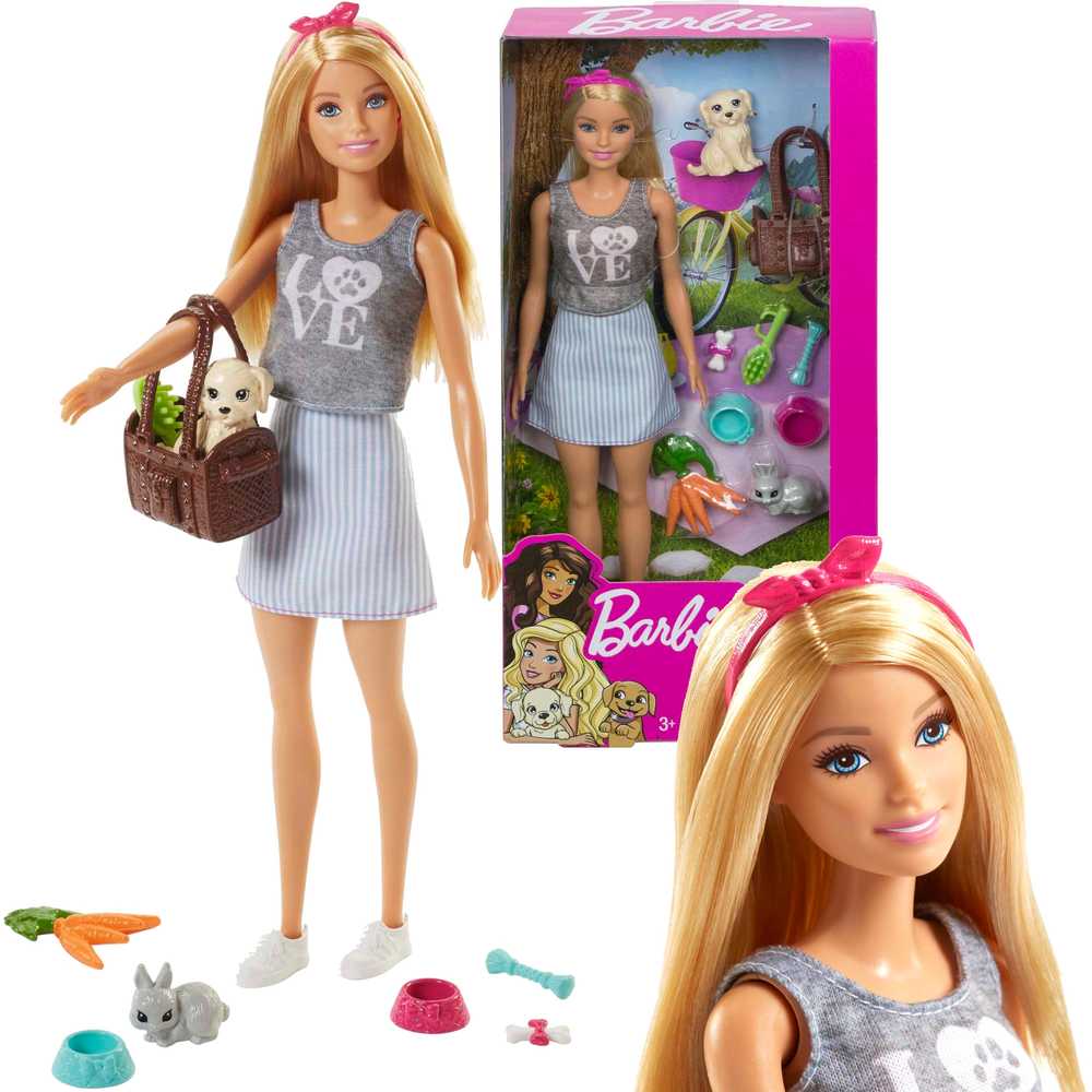 Mattel Barbės ir jos augintinių rinkinys