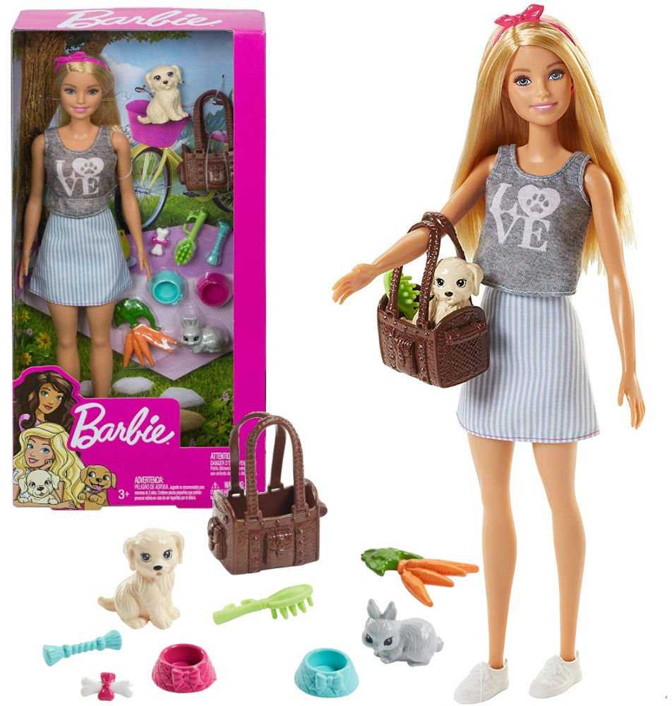 Mattel Barbės ir jos augintinių rinkinys