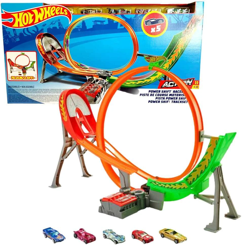 „Hot Wheels“ lenktynių trasa „Power Shift“ FCF18