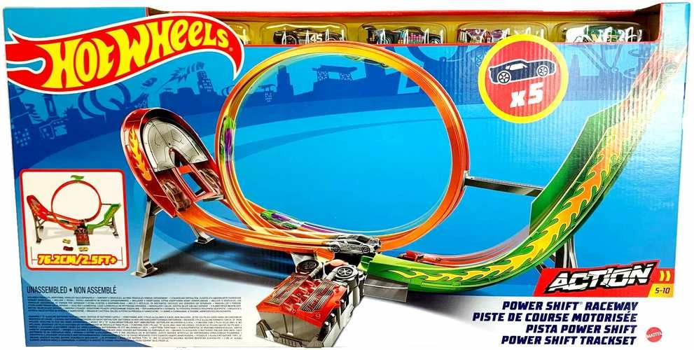 „Hot Wheels“ lenktynių trasa „Power Shift“ FCF18