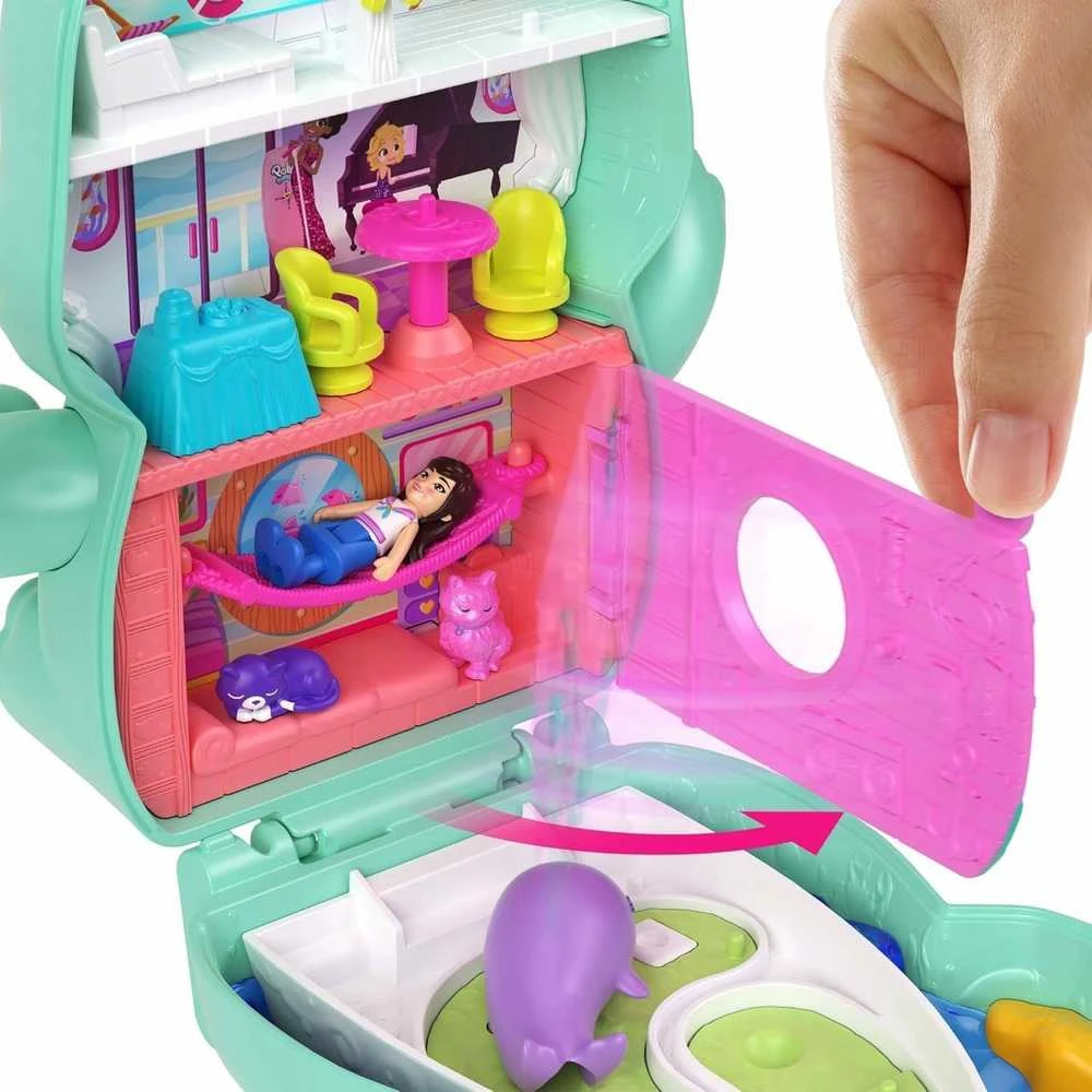 Mattel Polly Pocket katės kruizo figūrėlės rinkinys