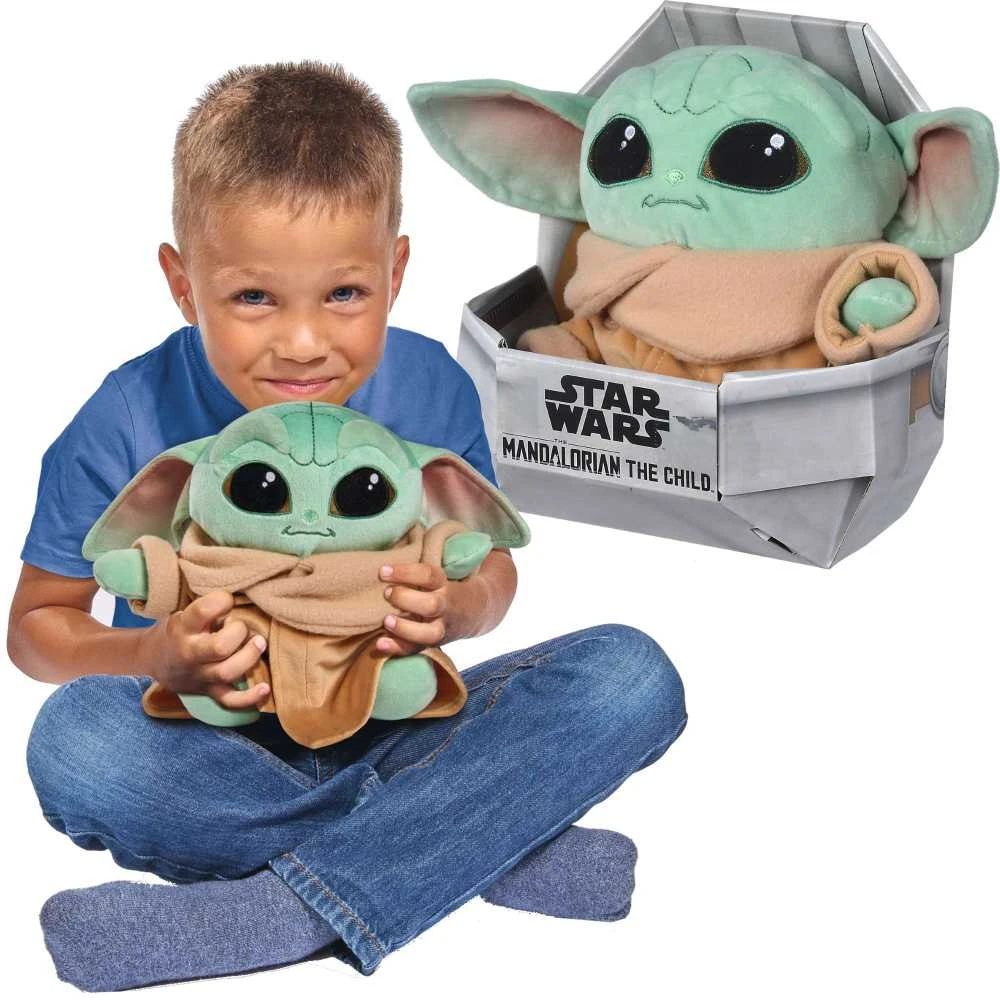 Mattel Disney Madalorian Baby Yoda talismanai, 25 cm