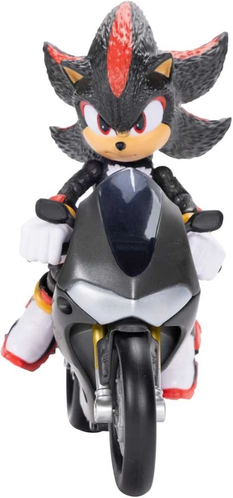 Jakks Pacific „Sonic 3“ filmas – 5 colių šešėlio figūrėlė su motociklu (424064)