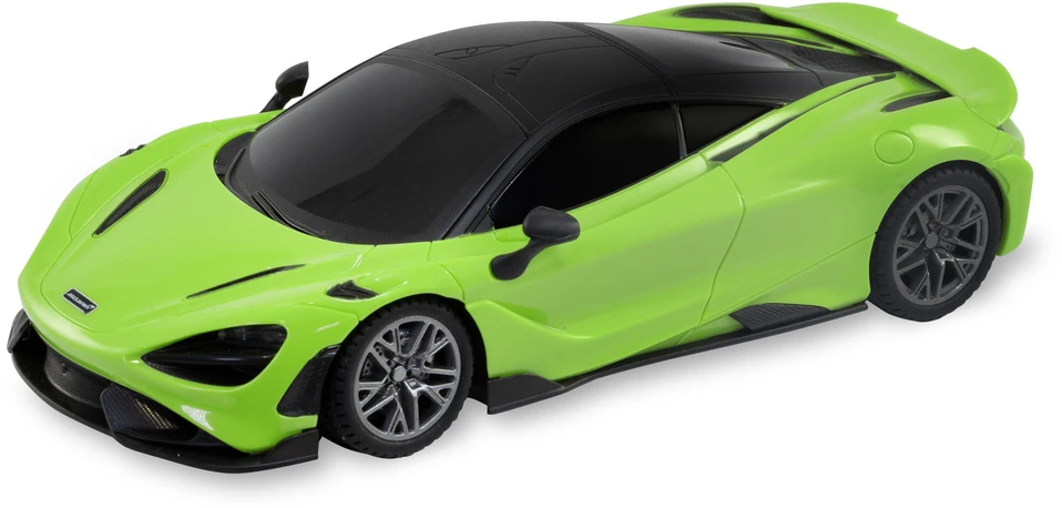 McLaren 765LT RC 1:24 Nuotoliniu būdu valdomas sportinis automobilis, žalias, 17 cm
