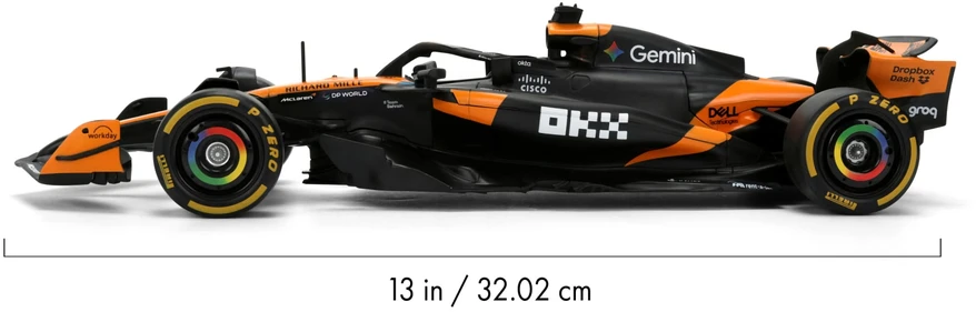 McLaren MCL39 nuotolinio valdymo lenktyninis automobilis Formulės 1 bolidas 1:16 RC 32 cm