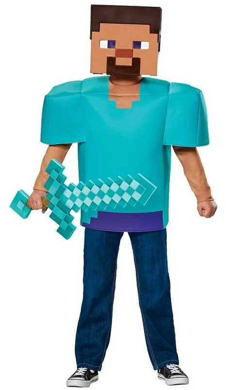 Disguise Minecraft deimantinis kardas 51 cm karnavaliniam kostiumui