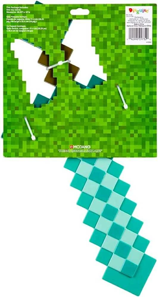 Disguise Minecraft deimantinis kardas 51 cm karnavaliniam kostiumui