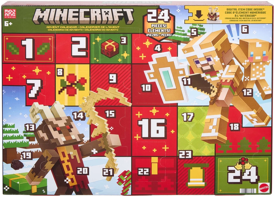 Mattel MINECRAFT advento kalendorius (JMP70)