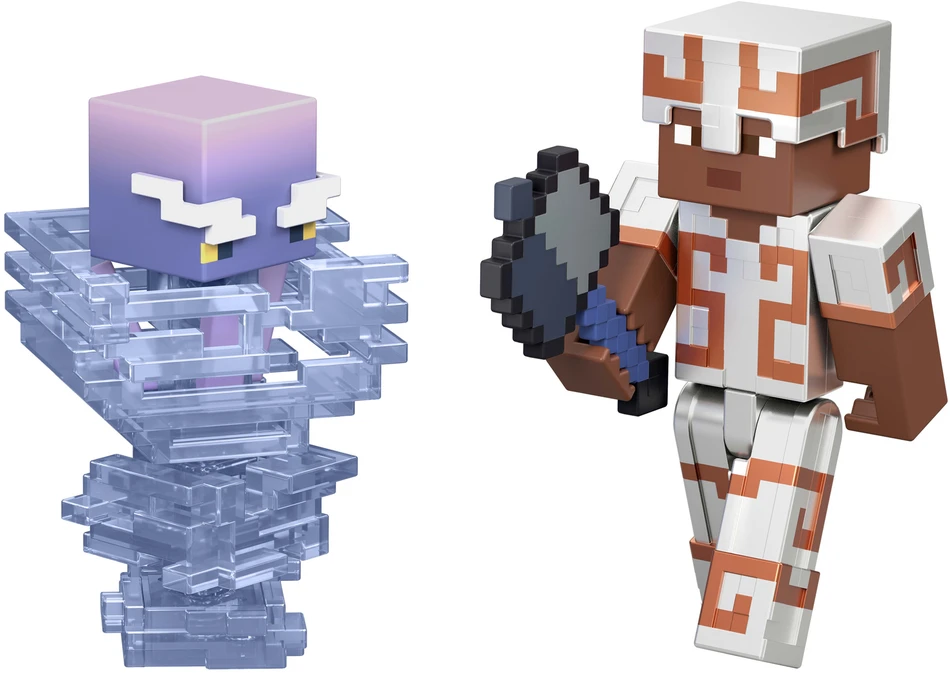 Mattel Minecraft komplektas 3 figurek Tricky Trials i akcesoriów + kod