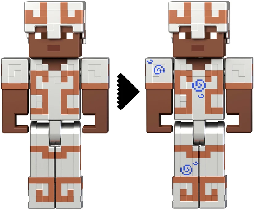 Mattel Minecraft komplektas 3 figurek Tricky Trials i akcesoriów + kod