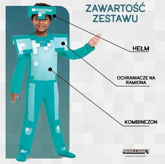 GoDan Šarvuotė Fancy Minecraft rom.S