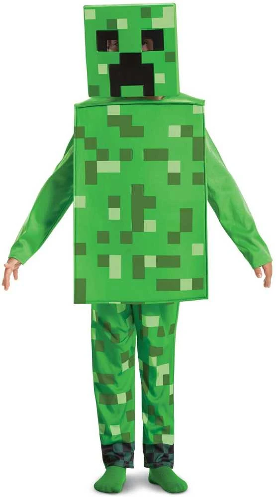 Minecraft Creeper kostiumas 10/12 metų