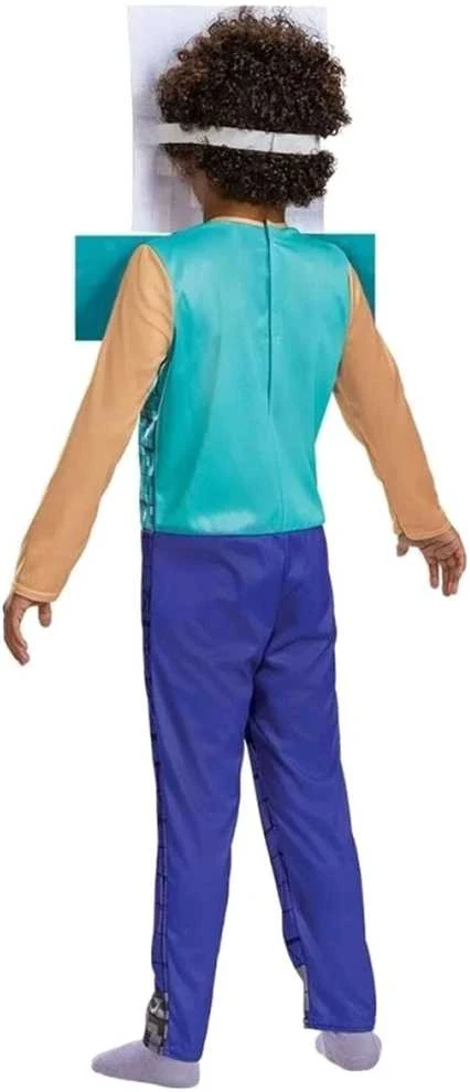 Minecraft Steve Plus kostiumas 7-8 metai