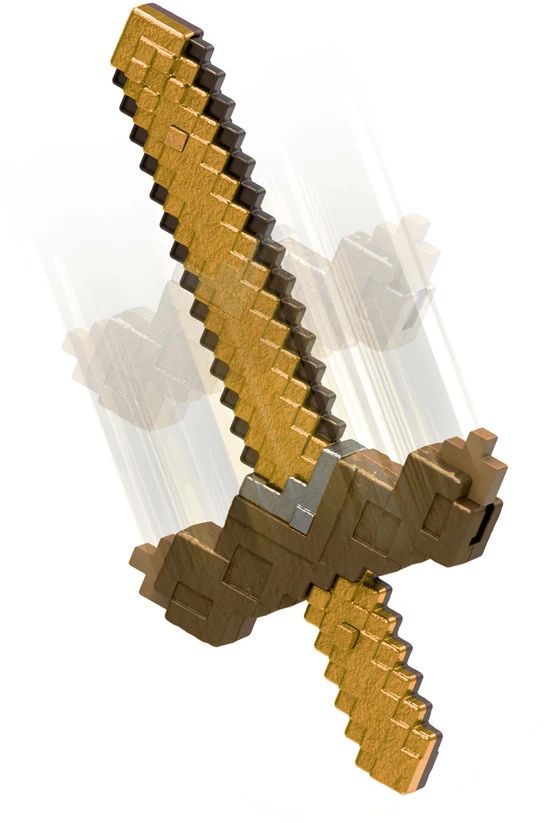 Mattel MINECRAFT transformuojamas kardas – kirtiklis (JKC15)