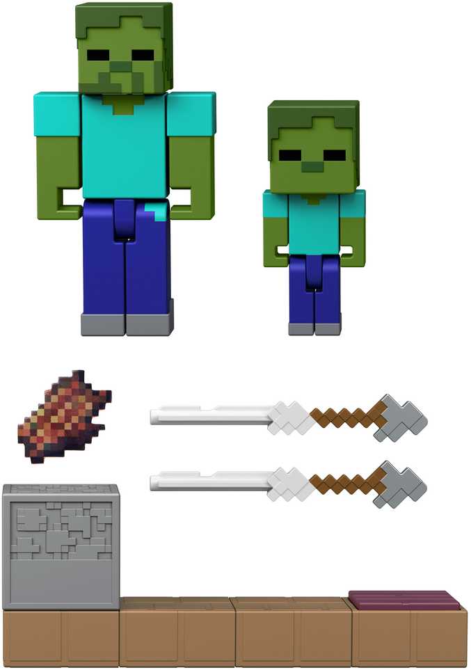Mattel Figūrėlė Minecraft su spąstų rinkiniu