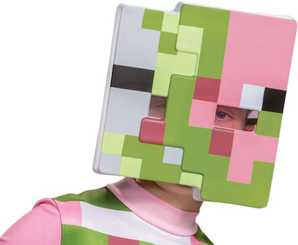 Almarina Minecraft karnavalinis kostiumas berniukui zombiui kiaulės kostiumo kaukėms 110-122 cm (4-6 metai)