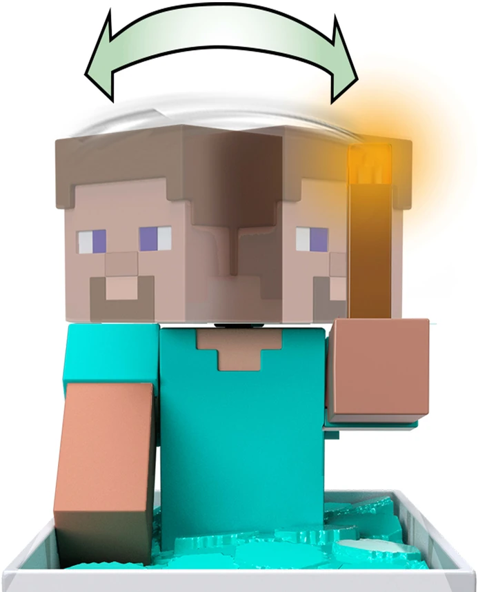 Minecraft Steve'o RC nuotolinio valdymo automobilis