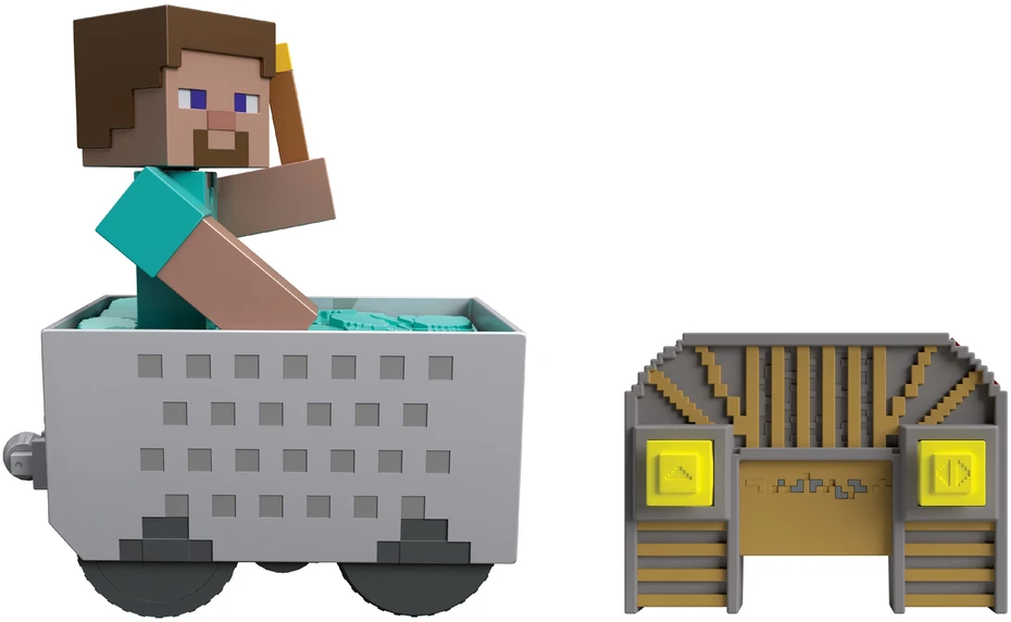 Minecraft Steve'o RC nuotolinio valdymo automobilis