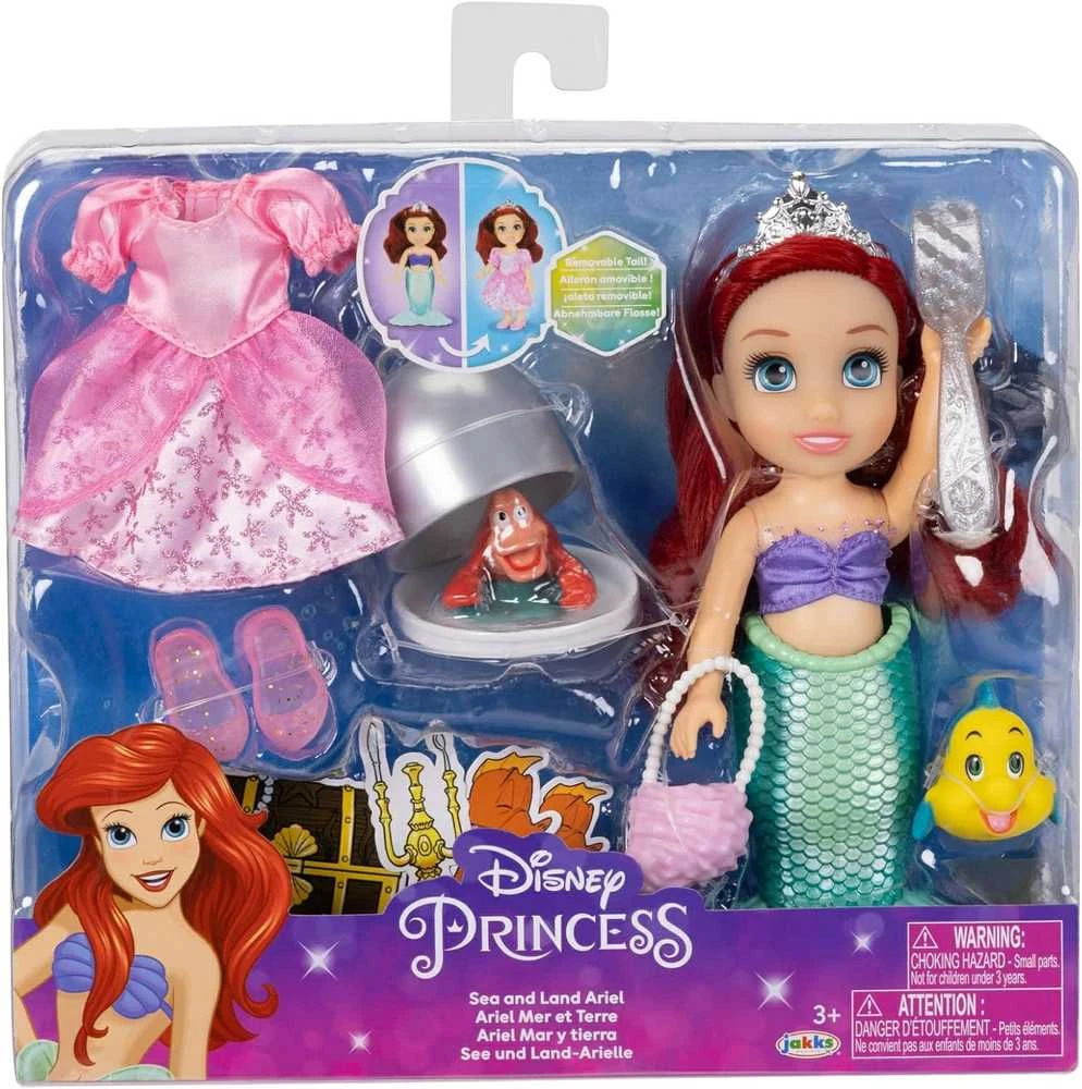Jakks Pacific Disney Princess lėlė Ariel 15 cm (2338049)