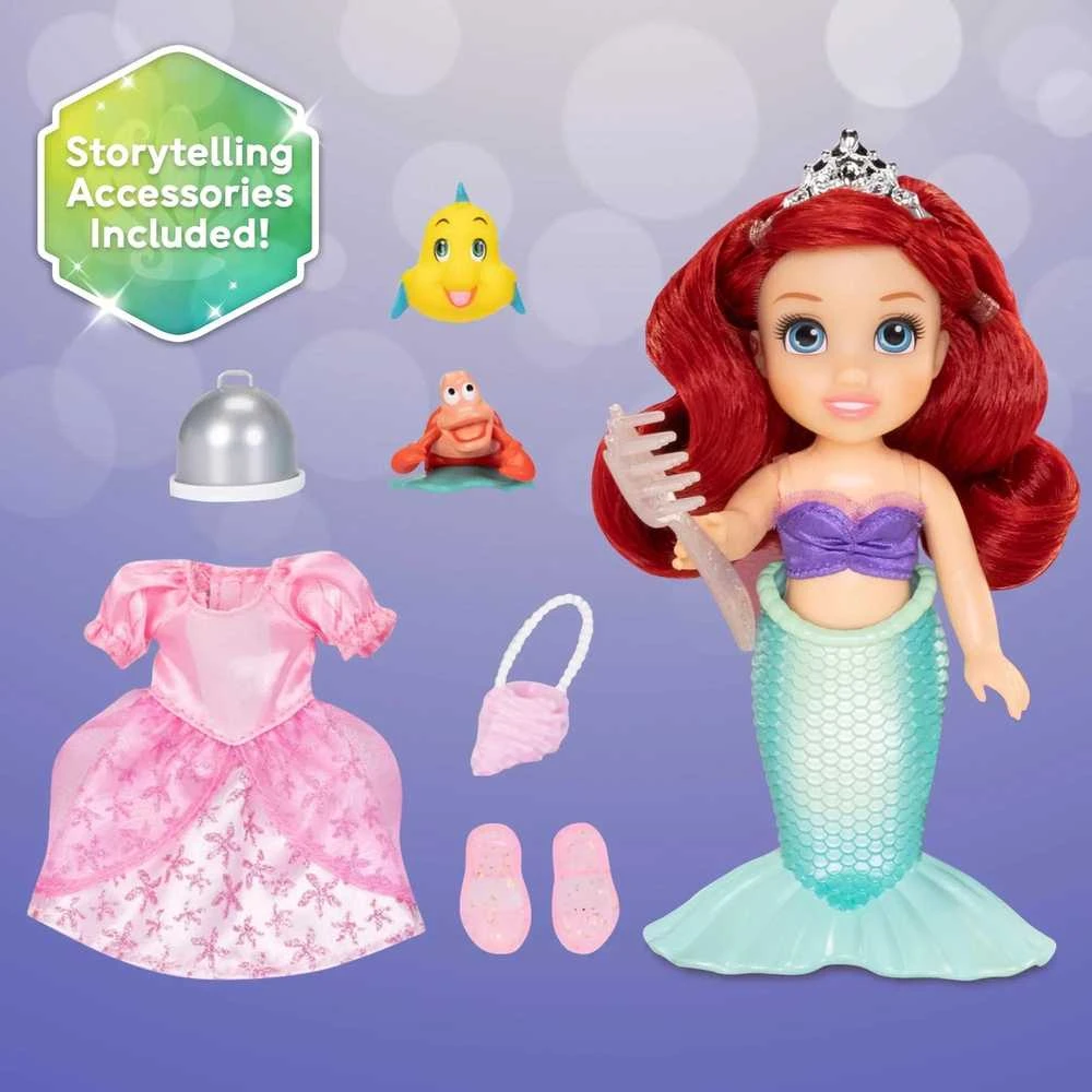 Jakks Pacific Disney Princess lėlė Ariel 15 cm (2338049)