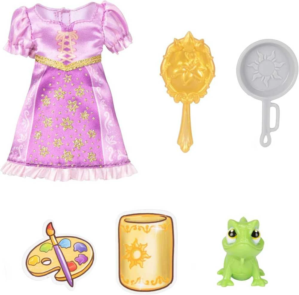 Disney Princess - Lėlė 15 cm - Ilgiausi plaukai Rapunzel (233794)