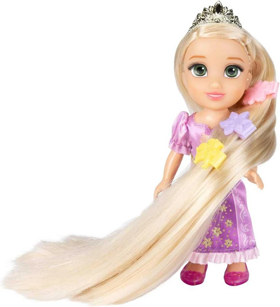 Disney Princess - Lėlė 15 cm - Ilgiausi plaukai Rapunzel (233794)
