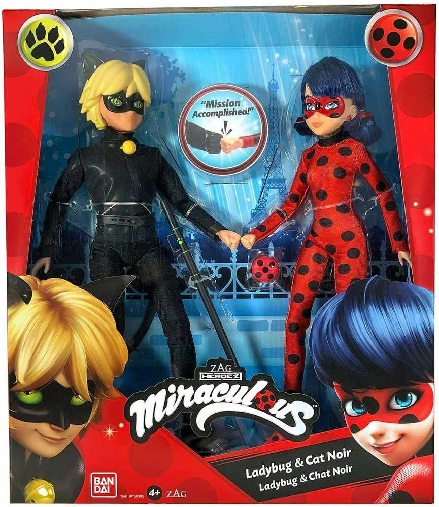 MIRACULOUS Ladybug ir Cat Noir lėlių rinkinys, 503651