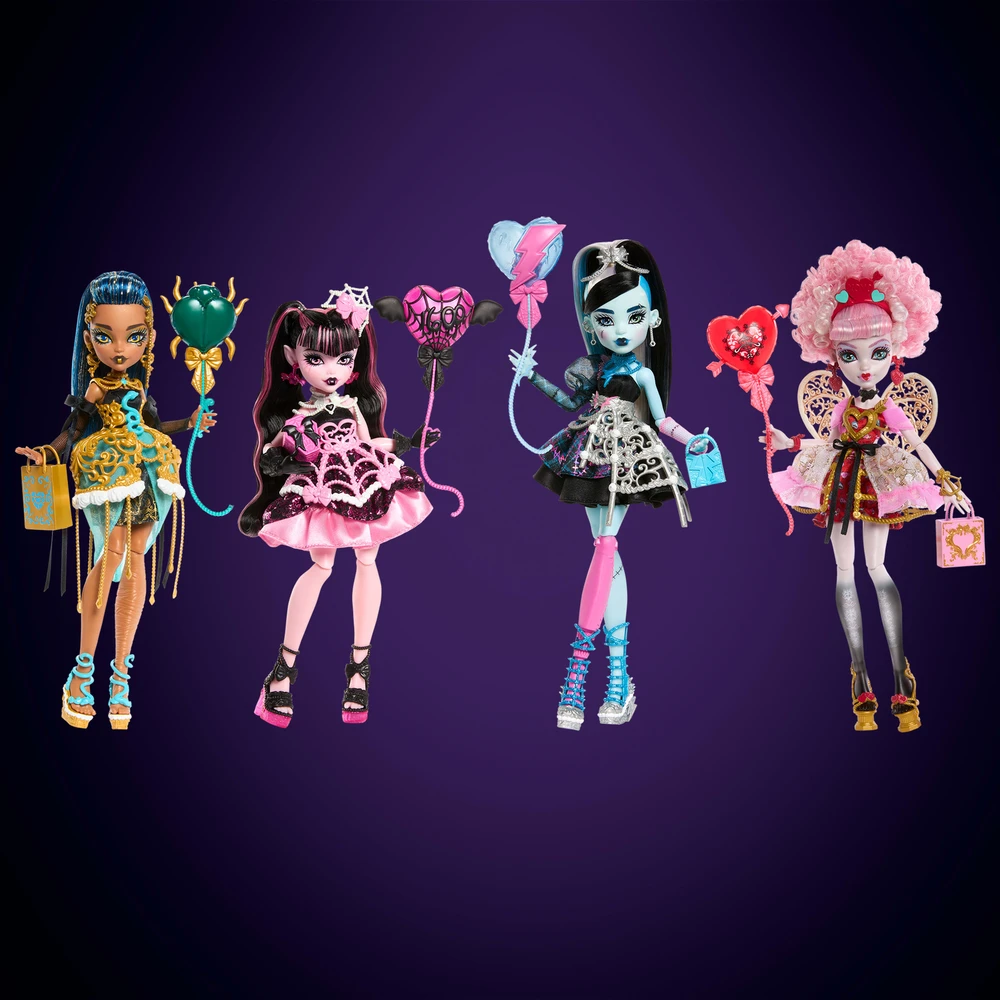 Mattel „Monster High Sweet Birthday“ lėlės Drakulaura rinkinys JBG74