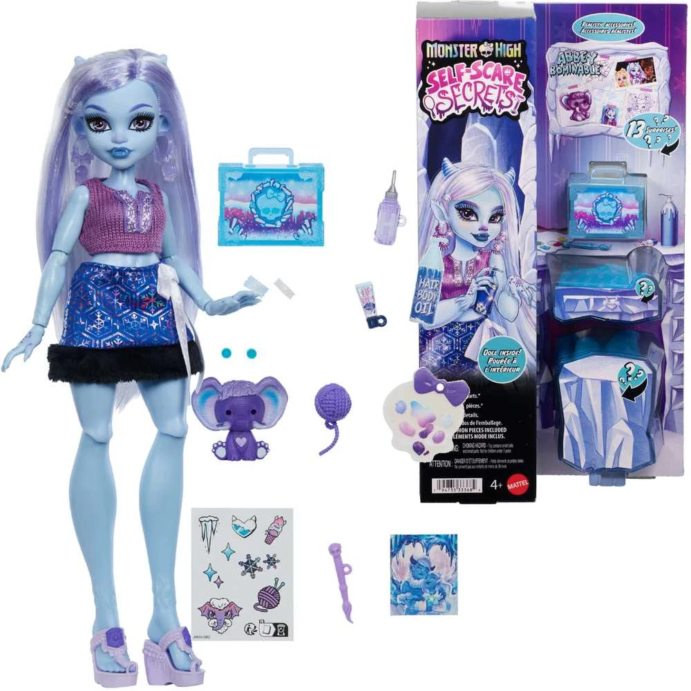 Mattel MONSTER HIGH SELF-SCARE SECRETS Ebės rinkinys