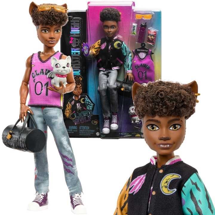 Mattel MONSTER HIGH lėlė – Klodas (HNF65)
