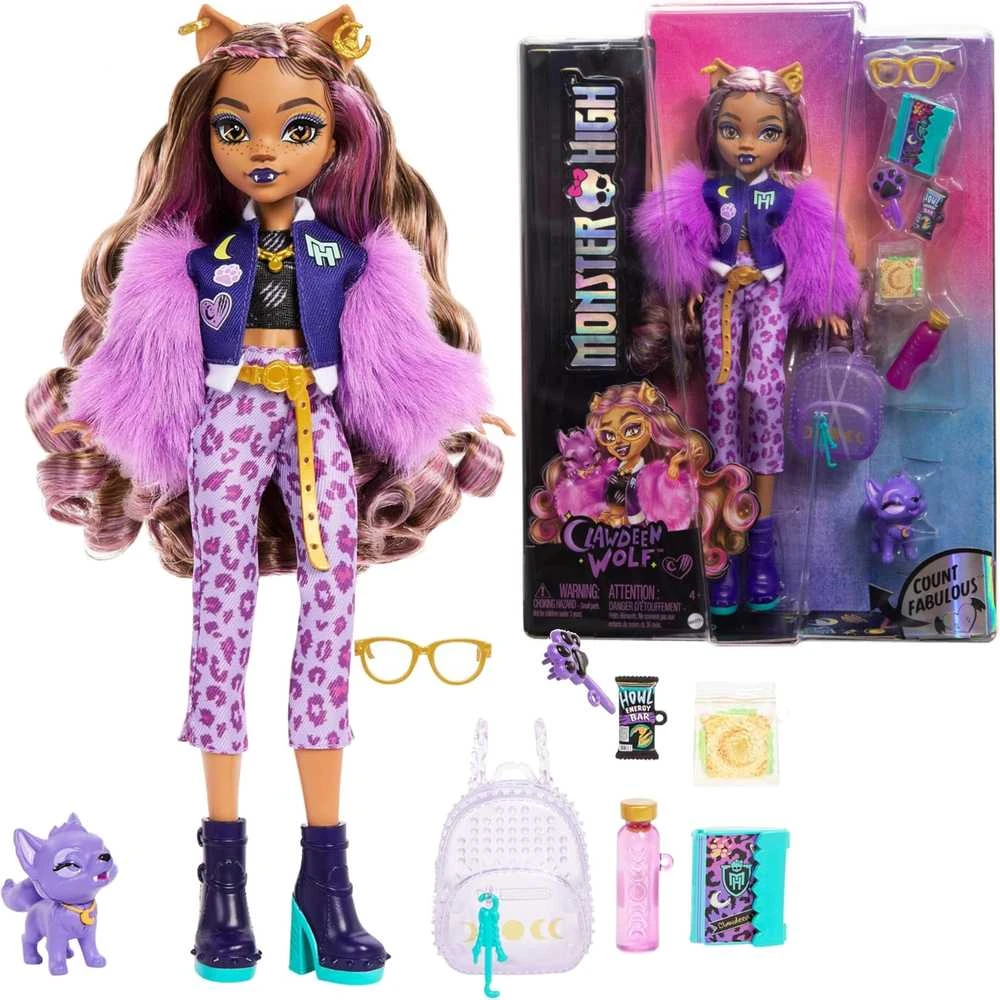 Mattel MONSTER HIGH lėlė – Klodina (HRP65)