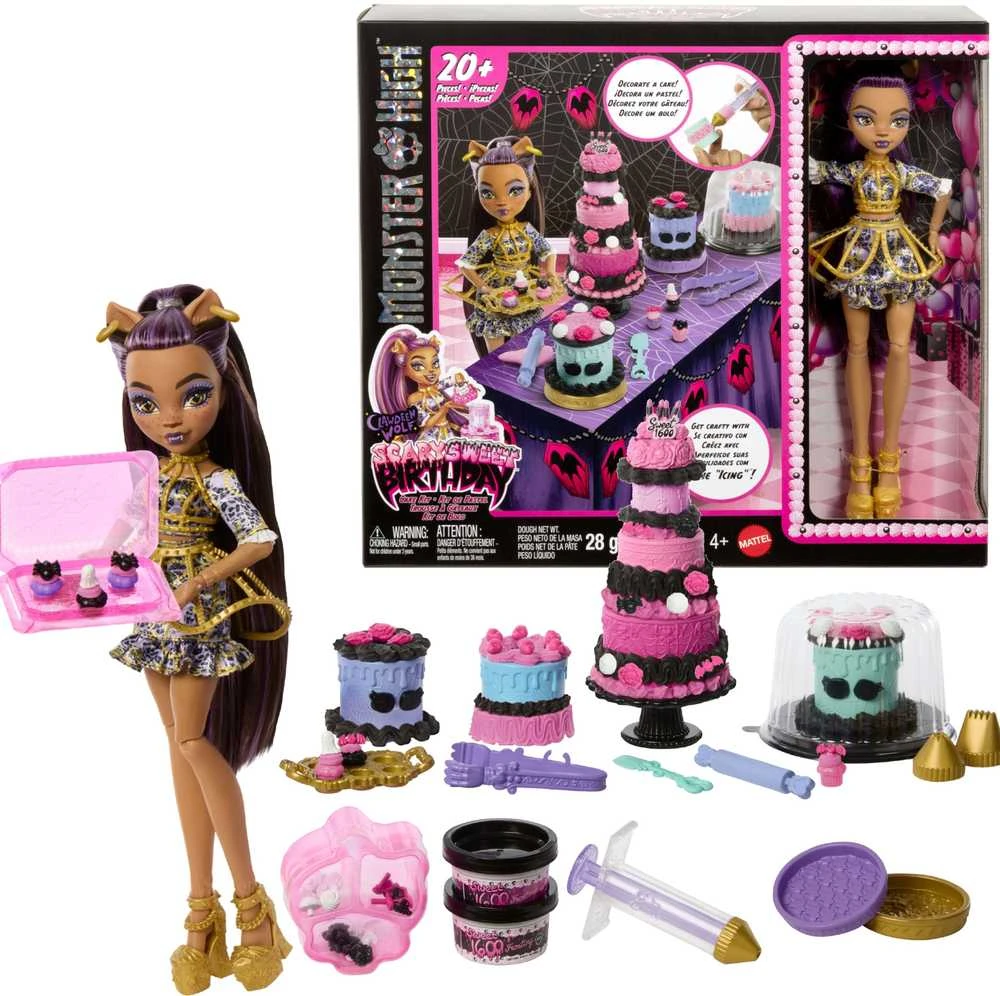 Mattel MONSTER HIGH SWEET BIRTHDAY rinkinys (JBG78)